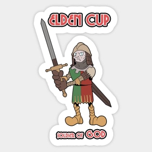 SOLDIER OF GOD RUBBERHOSE Sticker